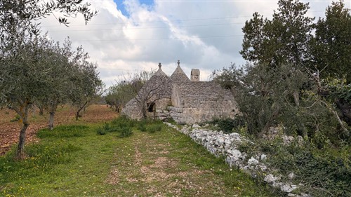 Ad 1 Km dal Paese, Trulli con Conversa e Terreno di 14.000 mq ca.